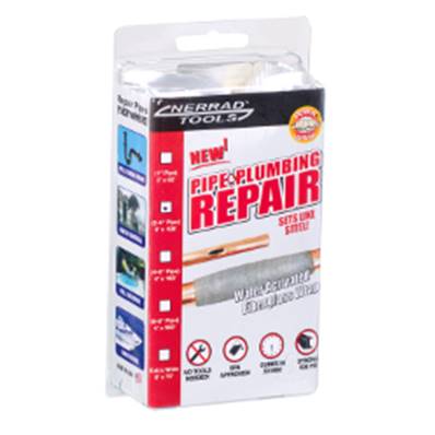 Nerrad Pow R Wrap Repair Bandage (Wrap Size 3" X 108" - For Pipes 2" - 4") NTPW3108