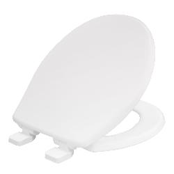 Bemis York Thermoplast Ultra-Fix Toilet Seat White 108070000