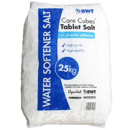 25KG Bag Tablet Salt (CareCubes) - sold in pallets of 49